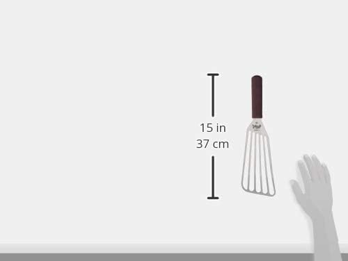 Mercer Culinary Hell's Handle, Large Fish Turner/Spatula, left Handed, 4 inch x 9 inch