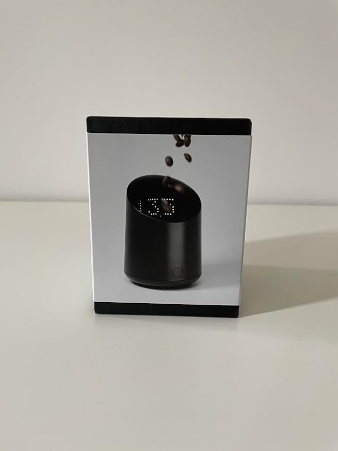 Subminimal Subscale Digital Dosing Cup with LED Display – Sleek & Precise Scale - Dosing & Brewing Accessories, Measures Coffee Grounds for Espresso - Coffee Lover Gifts - Black