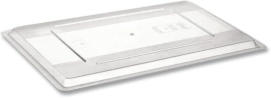 Rubbermaid Commercial Products Food Storage Box Lid for 8.5, 12.5, 16.5, and 21.5 Gallon Sizes, Clear
