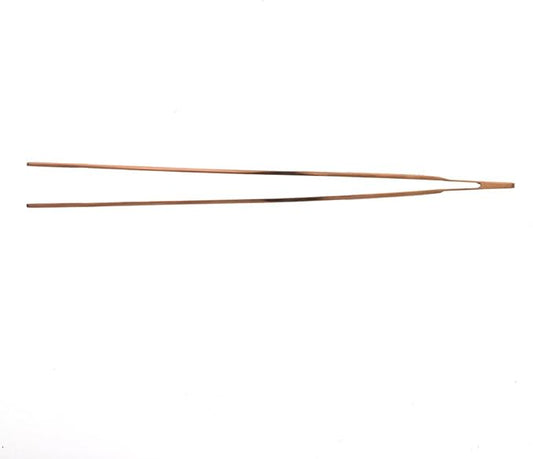 Mercer Culinary 18-8 Stainless Steel Precision Plus Chef Plating Tong, Offset, 7-7/8 Inch Tip, Rose Gold