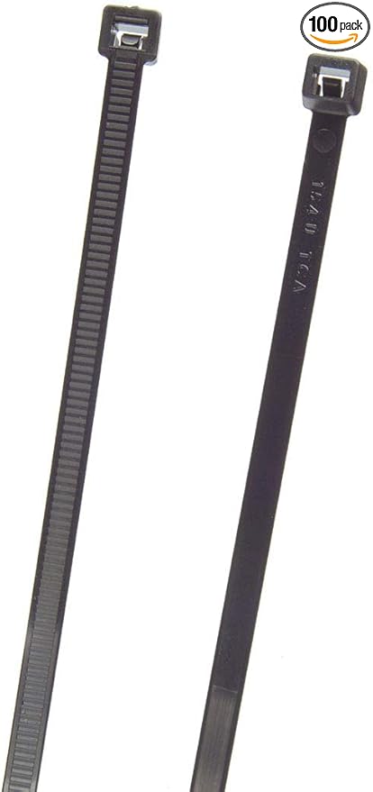Grote 83-6007 Nylon Cable Ties - Standard Duty, 5.6" Length, 100 Pack