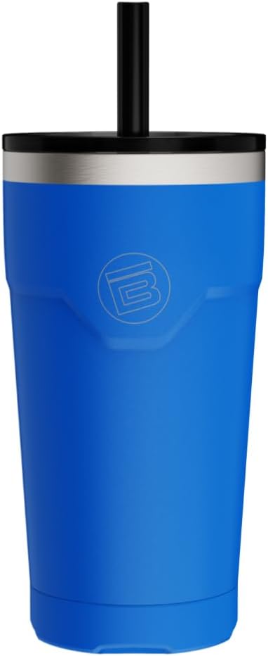 BOTE MagnePod Drinkware Insulated Drink Tumbler includes Lid with Straw Magnetically attaches to Compatible SUPs Kayaks Floats Hangouts 20 oz Multiple Colors