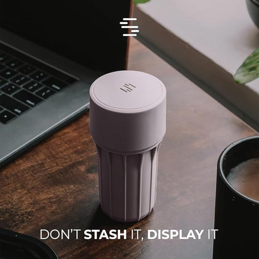 Staze Preserve Vacuum Sealed Storage Jars (148ml) | Smell Proof Containers | Herb Storage & Food Storage Container with Protection -(SHROOM)
