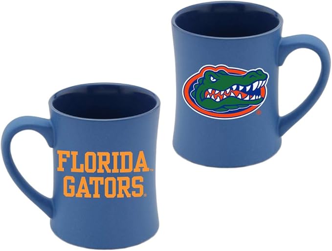 Florida Gators Ceramic 16oz Sculpted Mug – Official Team Logo Coffee Cup – Handwash Recommended – Individually Boxed