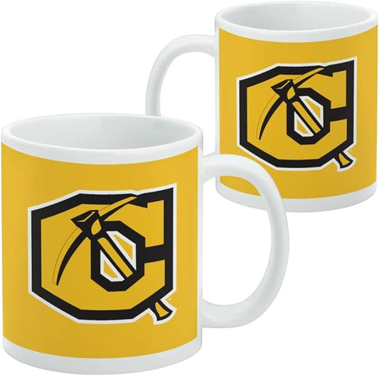 Cameron University Primary Logo Ceramic Coffee Mug, Novelty Gift Mugs for Coffee, Tea and Hot Drinks, 11oz, White