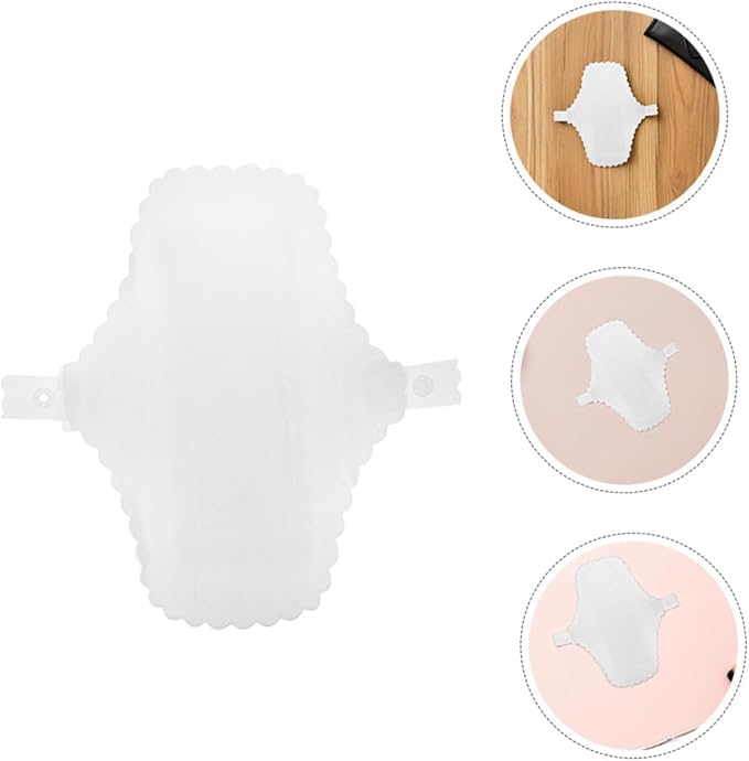 5pcs Reusable Cotton Menstrual Pads Lightweight Breathable Washable Period Towels for Women Sustainable Sanitary Napkins Soft Fabric Gentle Skin Quick Dry