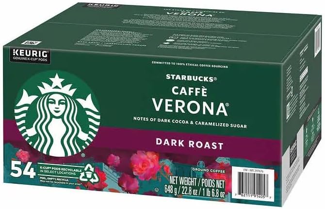 Starbucks Caffe Verona, Dark, 54-Count