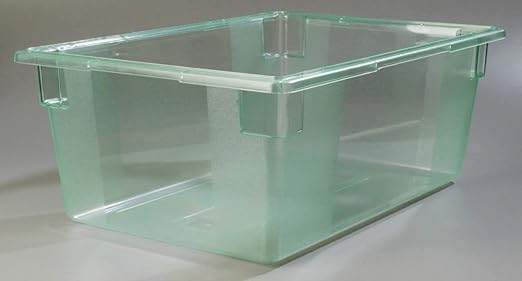 Carlisle FoodService Products CFS 10622C09 StorPlus Color-Coded Food Box Storage Container Only, 12.5 Gallon, 26" x 18" x 9", Green (Pack of 4)