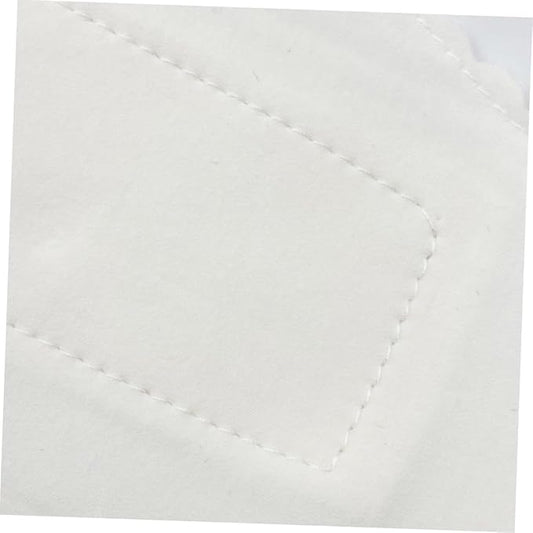 3pcs Reusable Cloth Menstrual Pads Washable Cotton Sanitary Towels with Button Fastening Soft Liners for Women Travel and Daily Use