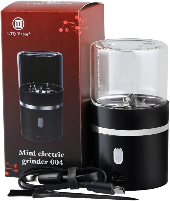 Upgraded Mini Electric Grinder Spice Smart Herb 400 mAh with 50ml Jar,Easy to Carry(Grinder)
