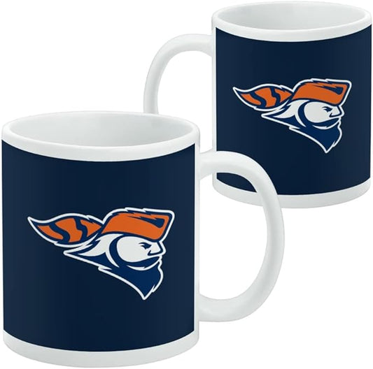 Carroll University Primary Logo Ceramic Coffee Mug, Novelty Gift Mugs for Coffee, Tea and Hot Drinks, 11oz, White