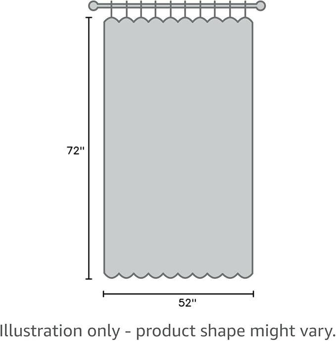 Linen Curtains Elegant Natural Linen Blended Curtains Energy Efficient Light Filtering / Rod Pocket Window Treatments Panels / Drapes for Livingroom (Set of 2, Ivory, 52 inch W X 72 inch L)
