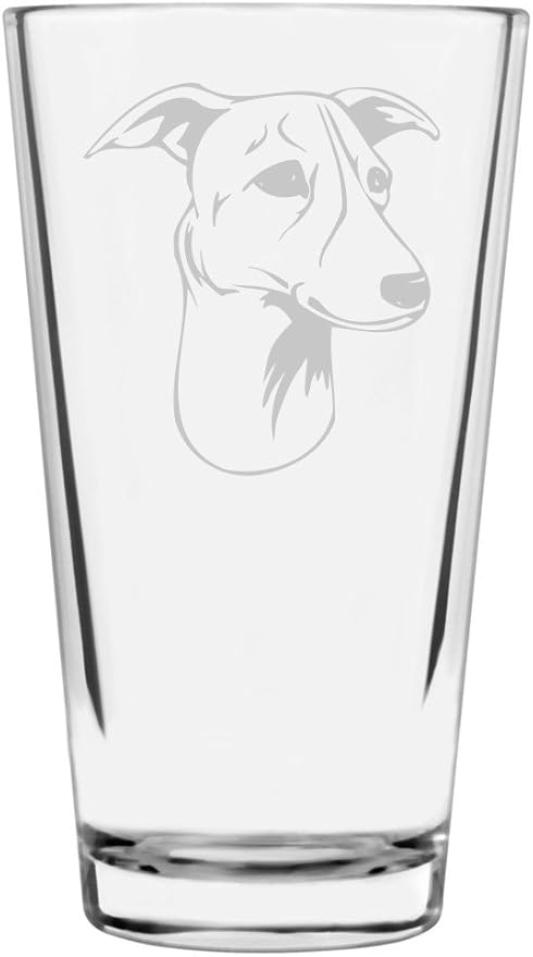Magyar Agar Custom Personalized Dog Themed Etched All Purpose 16oz Pint Glass