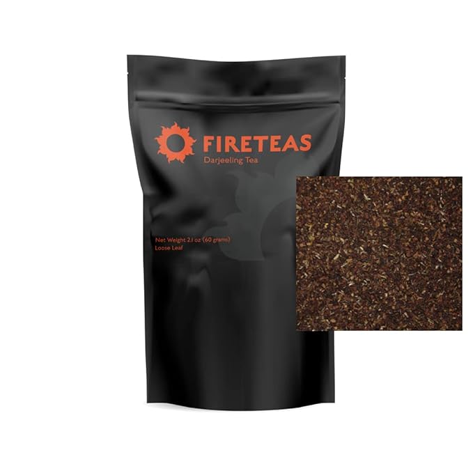 FIRE TEAS Darjeeling Tea - Loose Leaf Tea -