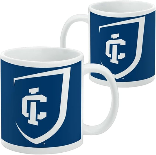 Ithaca College Primary Logo Ceramic Coffee Mug, Novelty Gift Mugs for Coffee, Tea and Hot Drinks, 11oz, White