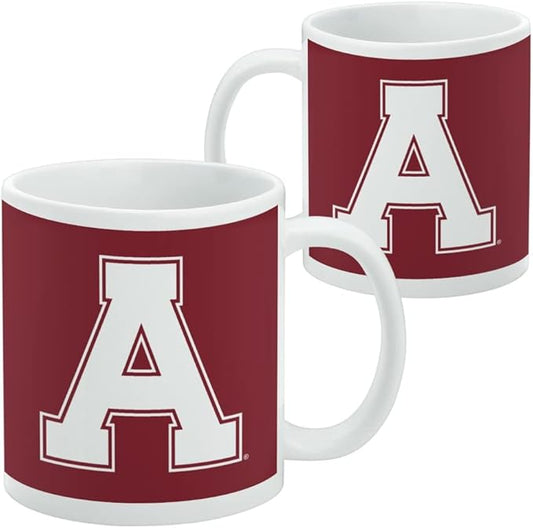 Alma College Primary Logo Ceramic Coffee Mug, Novelty Gift Mugs for Coffee, Tea and Hot Drinks, 11oz, White