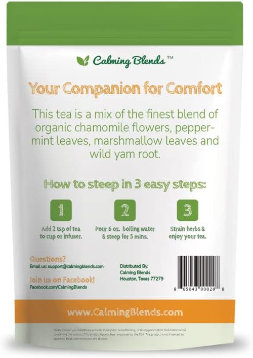Digestive Support Tea & Probiotic Supplement (40 Billion CFU, 60 Capsules) | Herbal Tea and Probiotic Duo for Digestive Comfort & Gut Health