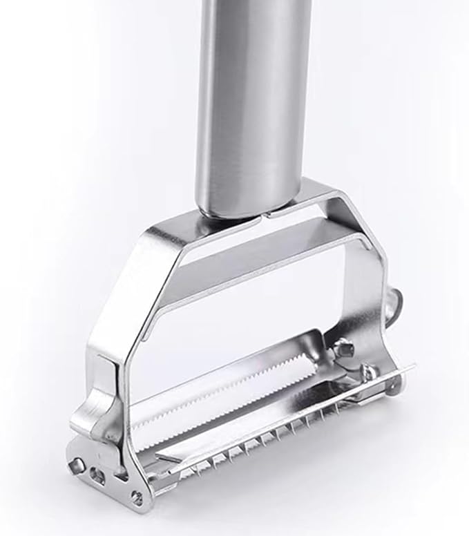 Vegetable Peeler,SZYIKUER Stainless Steel 2 in 1 Julienne Vegetable Peeler Perfect for Carrot Potato Melon Gadget Vegetable Fruit