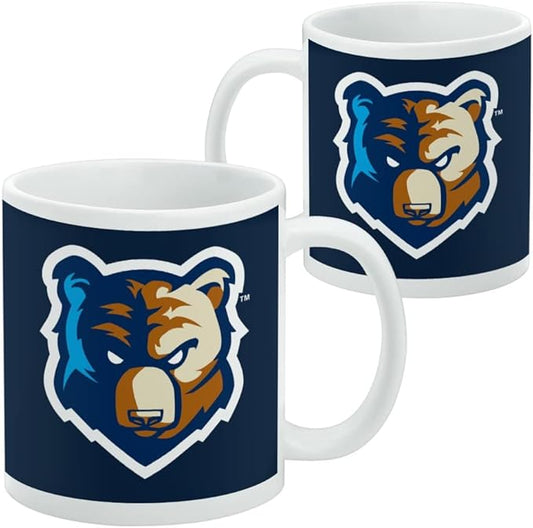 Bob Jones University Primary Logo Ceramic Coffee Mug, Novelty Gift Mugs for Coffee, Tea and Hot Drinks, 11oz, White