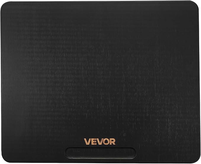 VEVOR Appliance Slider, Large 13 x 16-inch, Rolling Sliding Tray with Silent Rubber Wheels & Hollow Handle, Easy to Clean, Appliance Rolling Tray for Coffee Maker, Kitchen Countertop, Black