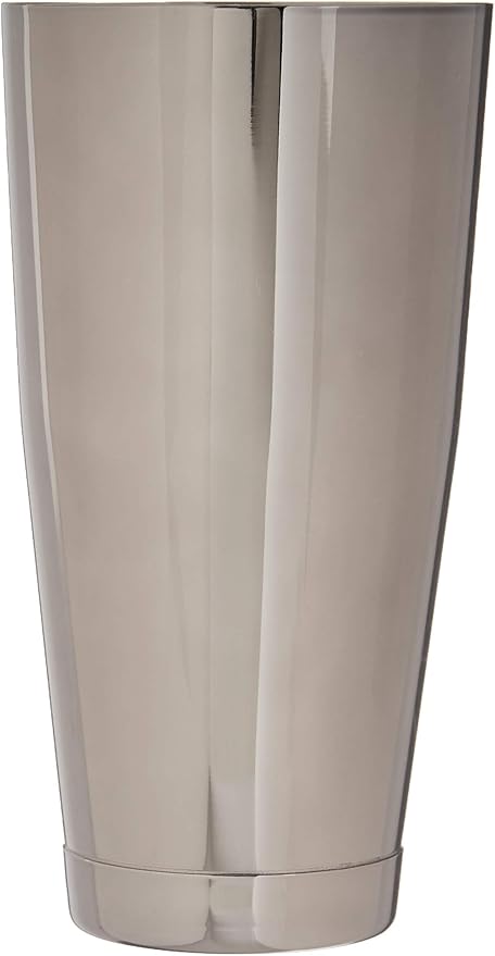 Barfly Cocktail Tin, Set (18 oz and 28 oz), Gun Metal Black,M37009BK