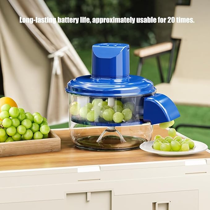 Electric Peeler, Rechargeable Small Automatic Peeler for Grape Fruit Vegetable, Home Kitchen Use