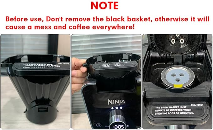Stainless Steel Reusable K Cups Compatible with Ninja Coffee Maker,Upgrade2 Pack K Cups Reusable Coffee Pods,Permanent Coffee Filters Fit Ninja CFP201 CFP300 CFP305 CFP307 CFP400 (2Pack)