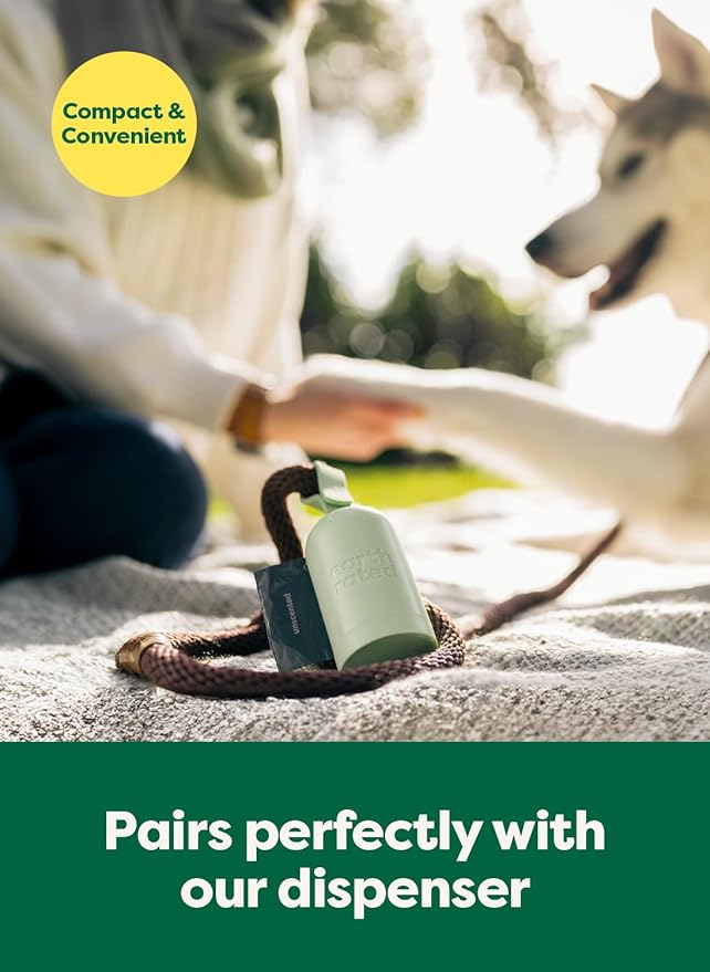 Earth Rated Odor-Blocking Poop Bags for Dogs with 3X Protect, Guaranteed to Block Smells & Leak-Proof Performance, Conceals Smell & Mess, Unscented, 240 Count