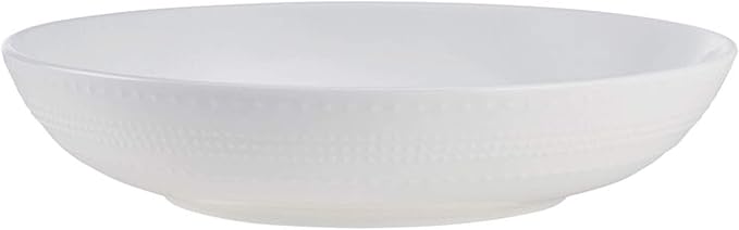 Mikasa Annabelle Bone China 40-Piece Dinnerware Set, Service for 8, Lightweight and Chip-Resistant White Porcelain with Elegant Design