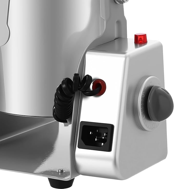 1000g High Speed Food Electric Stainless Steel Grinder Mill Seeds,3600W Electric Grain Mill,30000r/min,Flour Nut Pill Wheat Corn Herbs Spices & Seasonings Dry Grinder (1000g)