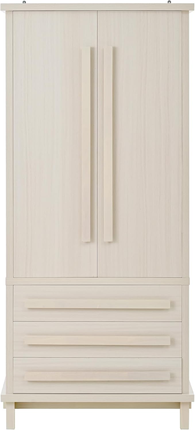 Christopher Knight Home Chenny 70''H Wooden Kitchen Pantry Cabinet, Storage Cabinet with Adjustable Shelves, 6 Door Internal Storage Compartments & 3 Drawers, Freestanding Cupboard Cabinet, White