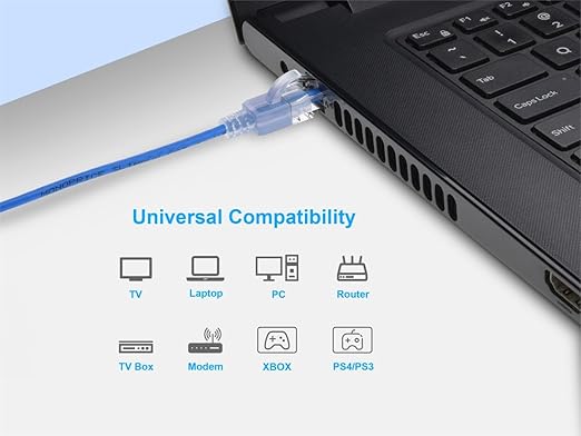 Monoprice Cat6A 14ft 10-Color 10-Pk Patch Cable UTP 30AWG 10G Pure Bare Copper Snagless RJ45 SlimRun Series Ethernet Cable