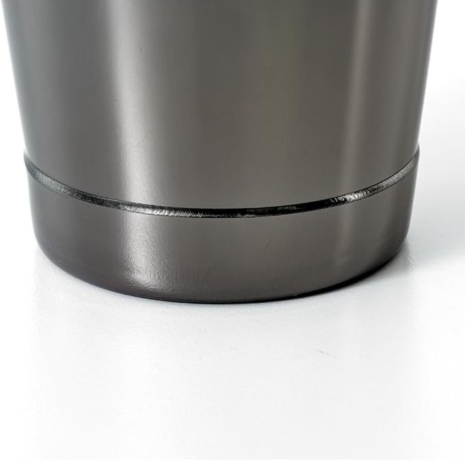 Barfly Cocktail Tin, Large 28 oz (828 ml), Gun Metal Black