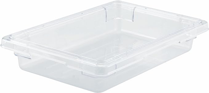 Winco Polycarbonate Food Storage Box, 12 by 18 by 3-1/2-Inch