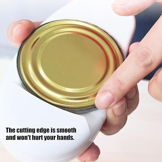 Automatic Can Opener for Jar Opening Portable Rechargeable Electric Bottle Lid Opener for Homes Kitchen Use