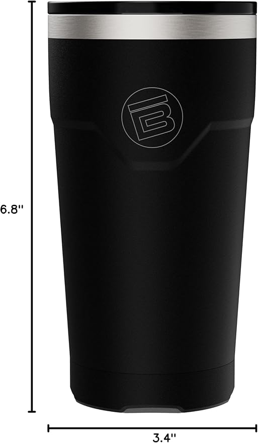 BOTE MagnePod Drinkware Insulated Drink Tumbler includes Lid with Straw Magnetically attaches to Compatible SUPs Kayaks Floats Hangouts 20 oz Multiple Colors