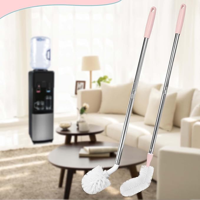 5 Gallon Water jug Cleaning Brush,2 Pack Bucket Brush, Kettle Brush, Cleaning Extra Long Bottles, 5 Gallon Jug Cleaner, Water Bottle Brush,Carboy Brush.