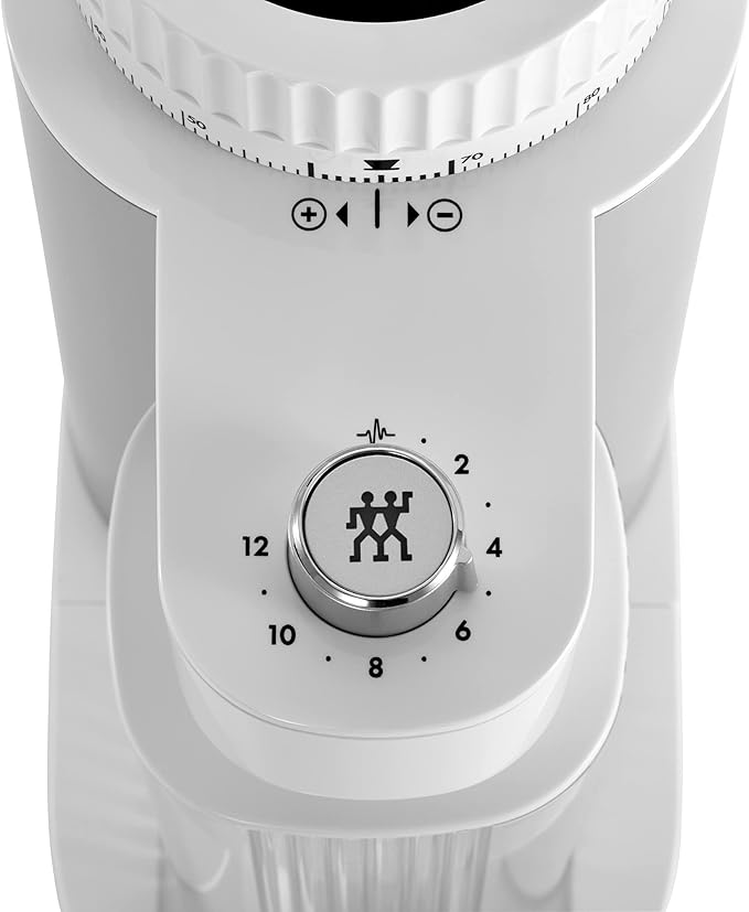 ZWILLING Enfinigy Coffee Bean Grinder, Silver
