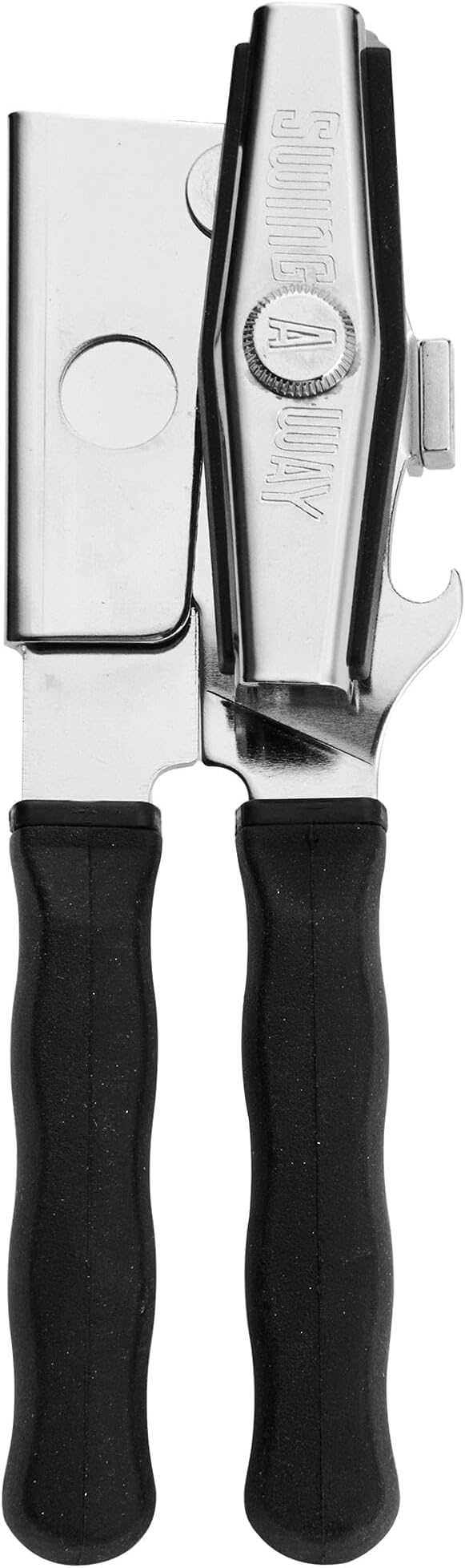 Swing-A-Way Ergo Can Opener with Silicone Handles, Black