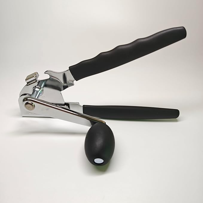 Manual Can Opener Heavy Duty Stainless Steel Handheld Can Opener for Seniors, Smooth Edge Safe Cut Kitchen Tool for Home Cooking Use