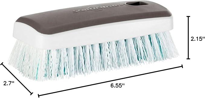 Scotch-Brite Deep Clean Brush | For Tile Floors and Walls | For Shower and Tubs | Pack of 6