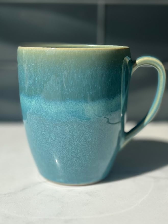 CeramicAzoia Dinnerware Set of 4 (Atacama Green, Mug)…