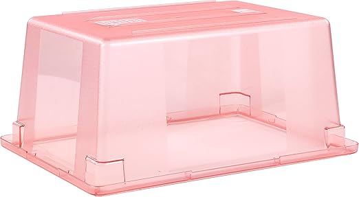 Carlisle FoodService Products 10623C05 StorPlus Color-Coded Food Box Storage Container Only, 16.6 Gallon, 26" x 18" x 12", Red (Pack of 3)