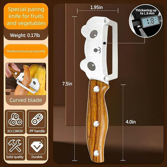 Vegetable Peeler Sharp Stainless Steel Blades for Sugarcane Pumpkin Papaya Potato pineapple Peeling Tool