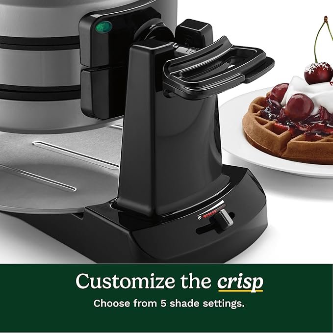 Cuisinart Double Flip Belgian Waffle Maker, WAF-F40NAS