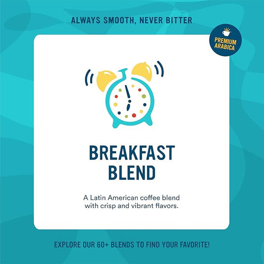 Cameron's Coffee Roasted Whole Bean Coffee, Breakfast Blend, 32 Ounce