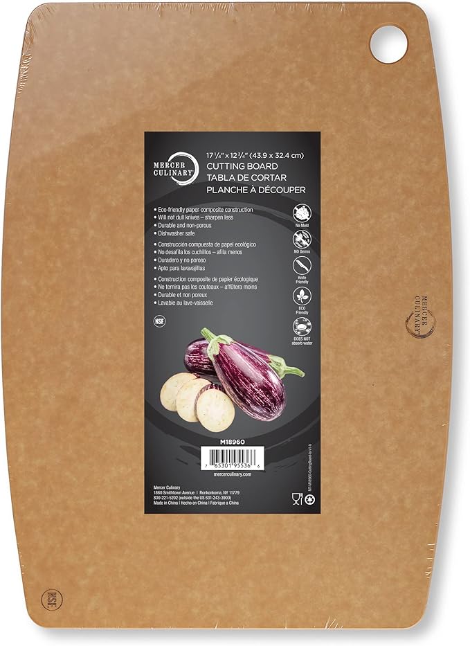 Mercer Culinary Composite Cutting Board 17 5/16" x 12 3/4" NSF, Large