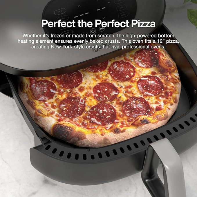 Typhur Dome 2 AI Upgraded Air Fryer, Extra Large Airfryer with Superior Airflow, Self-cleaning Smart Digital Fryer with PFAS free Basket for Quick Easy Meals, Fits a 12" Pizza or 4-Slice Toast
