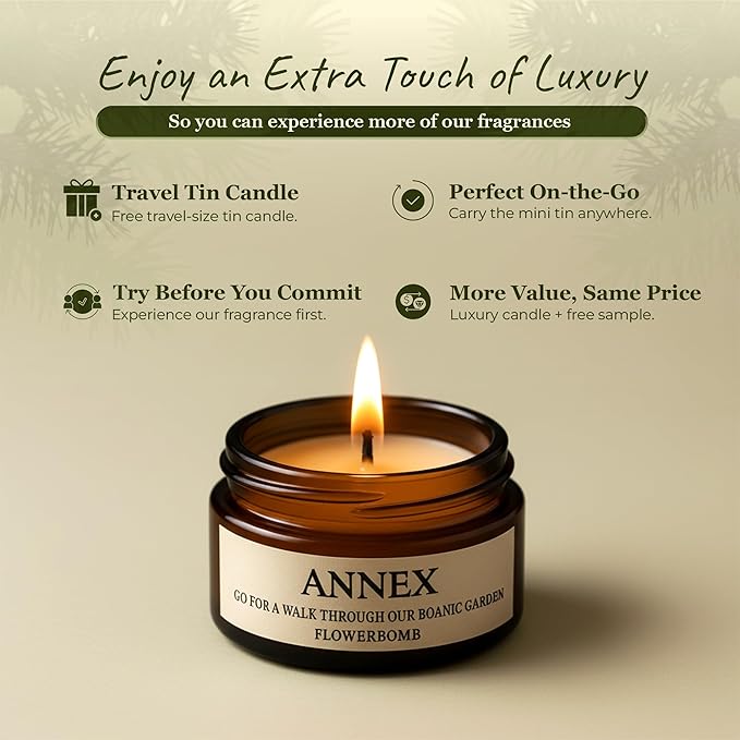 Scented Luxury Candles in Handmade Ceramic Jars, Soy Wax | Canal Rose – Rose Bud & Oud Scented, Large Candle | Non Toxic, 2 Wicks, Reusable Big Pink Jar | Natural Spring Aromatherapy for Women & Men