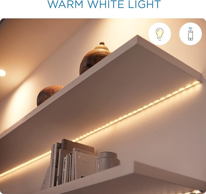 WiZ 65W BR30 Soft White LED Smart Bulb - Pack of 6 - E26- Indoor - Connects to Your Existing Wi-Fi - Control with Voice or App + Activate with Motion - Matter Compatible